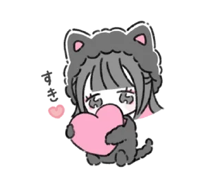 Sticker from @menheraisgod ♡地雷ちゃん♡