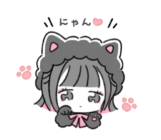😺 emoji @menheraisgod ♡地雷ちゃん♡ Telegram sticker 6 of 24