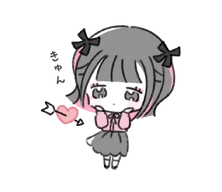 Sticker from @menheraisgod ♡地雷ちゃん♡