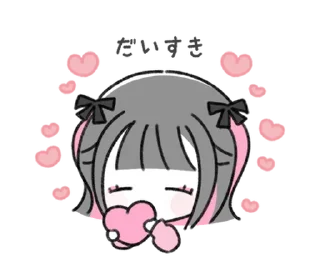 Sticker from @menheraisgod ♡地雷ちゃん♡