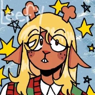 😦 emoji Noelle Holiday Telegram sticker 13 of 27