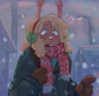 ❄️ emoji Noelle Holiday Telegram sticker 8 of 27