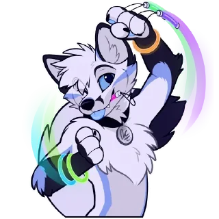 💃 emoji 🦊 Telegram sticker 9 of 30