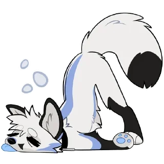 😩 emoji 🦊 Telegram sticker 12 of 30