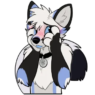 😳 emoji 🦊 Telegram sticker 11 of 30