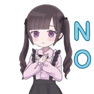 🆖 emoji *.° @menheraisgod °.* madomiさんのスタンプ ♡ Telegram sticker 14 of 32