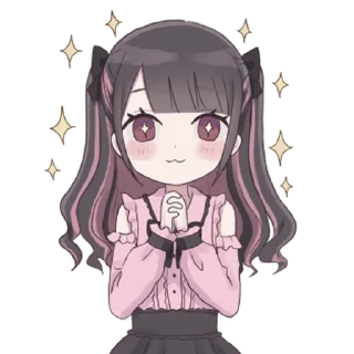 💖 emoji *.° @menheraisgod °.* madomiさんのスタンプ ♡ Telegram sticker 7 of 32
