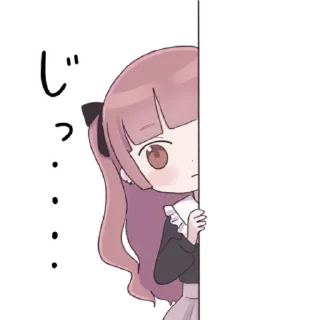 👀 emoji *.° @menheraisgod °.* madomiさんのスタンプ ♡ Telegram sticker 23 of 32