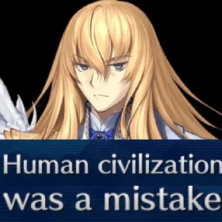 Sticker from fgo hot takes