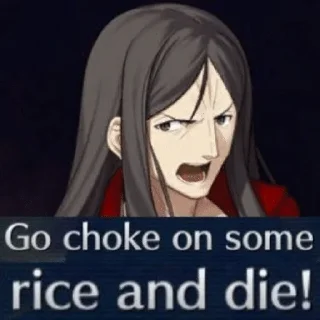 Sticker from fgo hot takes