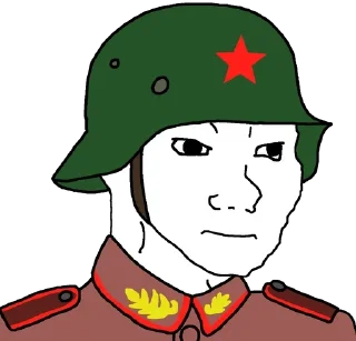 🫡 emoji Military&politics wojaks Telegram sticker 3 of 120