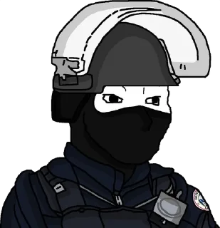 Sticker from Military wojaks 2