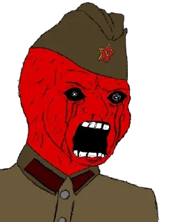🥵 emoji Military&politics wojaks Telegram sticker 10 of 120
