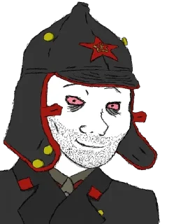🥲 emoji Military&politics wojaks Telegram sticker 11 of 120