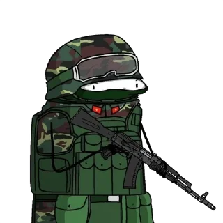 Sticker from Military wojaks 2