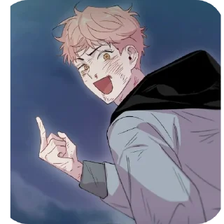 🖕 emoji Безумная комбинация Telegram sticker 18 of 113