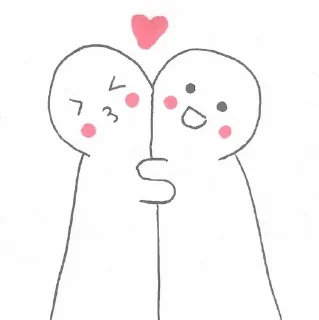 🫂 emoji я в любви Telegram sticker 11 of 23