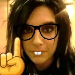 😎 emoji Tokio hotel Telegram sticker 5 of 107