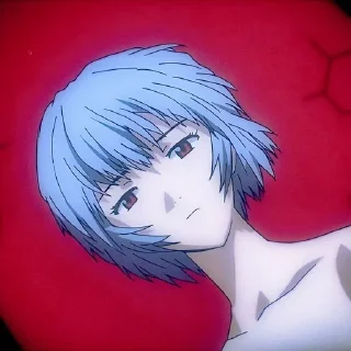 Rei Ayanami @shchobshokuvaty sticker 2