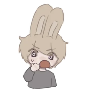 Sticker from txt chibis