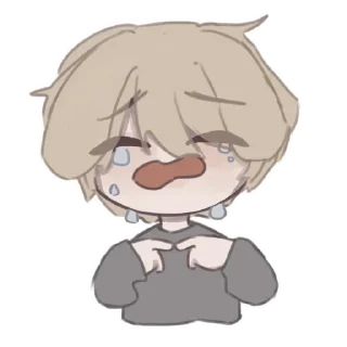 Sticker from txt chibis