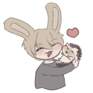 Sticker from txt chibis