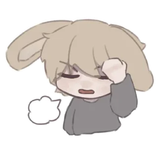 Sticker from txt chibis