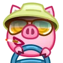 🛻 emoji Pig Emoji 🐷 @xkysluv Telegram sticker 21 of 40