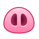 🐽 emoji Pig Emoji 🐷 @xkysluv Telegram sticker 10 of 40