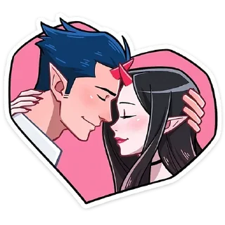 🥰 emoji ВСЕ СТИКИ ТУТ: @sekstick Telegram sticker 23 of 48