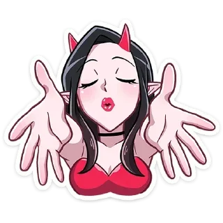 😘 emoji ВСЕ СТИКИ ТУТ: @sekstick Telegram sticker 8 of 48
