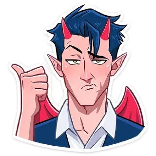 👍 emoji ВСЕ СТИКИ ТУТ: @sekstick Telegram sticker 19 of 48