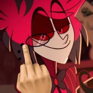 🖕 emoji ВСЕ СТИКИ ТУТ: @sekstick Telegram sticker 18 of 68