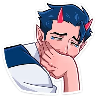 😢 emoji ВСЕ СТИКИ ТУТ: @sekstick Telegram sticker 7 of 48