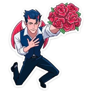 💐 emoji ВСЕ СТИКИ ТУТ: @sekstick Telegram sticker 12 of 48