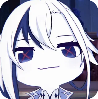 😝 emoji 🎐°• Arlecchino •°🎐  - @Wdduyki Telegram sticker 12 of 21