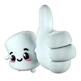 Sticker from Marshmallow