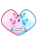 ❤️ emoji Marshmallow Telegram sticker 13 of 23