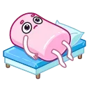 🙄 emoji Marshmallow Telegram sticker 17 of 23