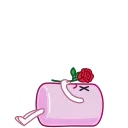 😵 emoji Marshmallow Telegram sticker 15 of 23