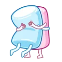 🥰 emoji Marshmallow Telegram sticker 18 of 23