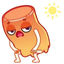 🥵 emoji Marshmallow Telegram sticker 19 of 23