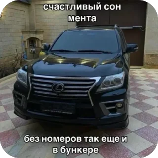 😍 emoji prosto tip land cruiser 200 Telegram sticker 7 of 12