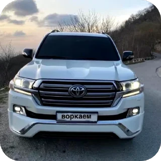 🥷 emoji prosto tip land cruiser 200 Telegram sticker 12 of 12