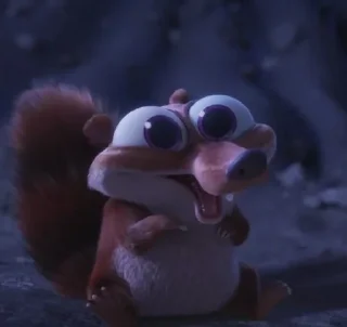 Sticker from Baby Scrat