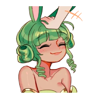 👍 emoji Банни - @tg_sticks Telegram sticker 8 of 18