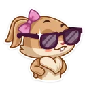 😎 emoji Банни | Bunny :: @TgSticker Telegram sticker 5 of 24