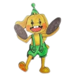 🧸 emoji Бонзо банни Telegram sticker 18 of 22