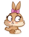 😕 emoji Банни | Bunny :: @TgSticker Telegram sticker 7 of 24