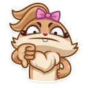 👎 emoji Банни | Bunny :: @TgSticker Telegram sticker 16 of 24